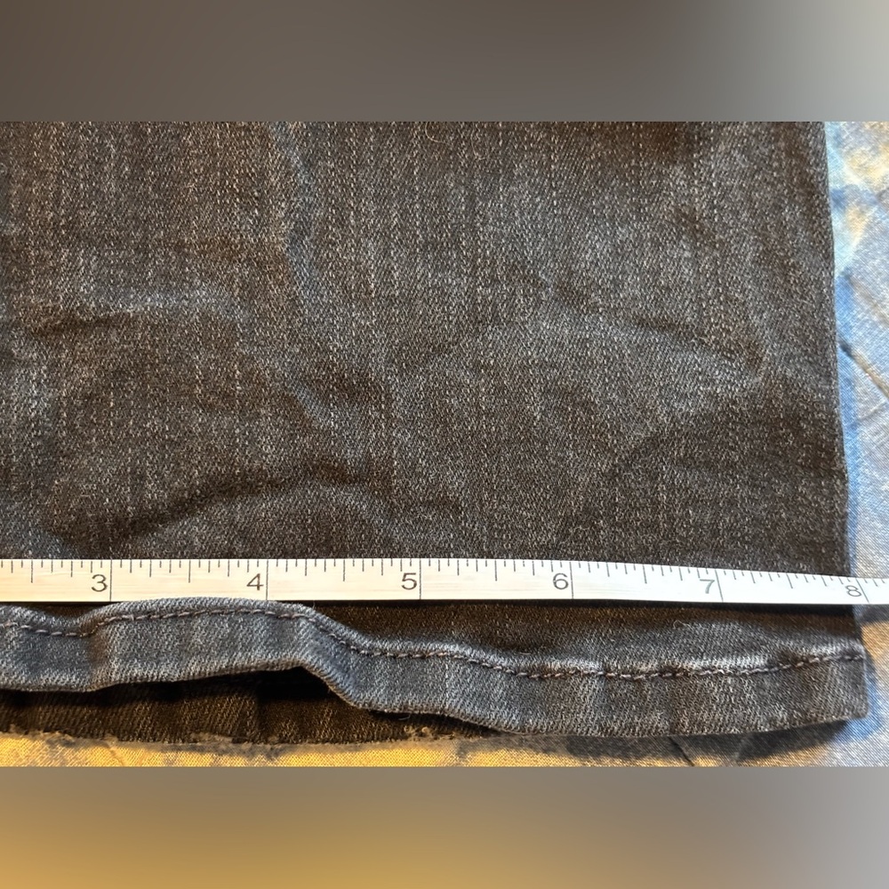 MOTHER The Hustler Ankle Black Jeans Not Guilty Wash Size 30 - Picture 16 of 16